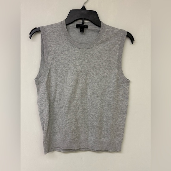 J. Crew Light Gray Muscle Tee Size L - Picture 1 of 3